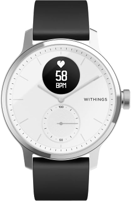 Withings ScanWatch Horizon  Hybrid Smart Watch with ECG, Heart Rate, Oximeter - 30 Day Battery Life - Smart Watches for Women, Smart Watch for Men, Fitness Tracker - Android & iOS
