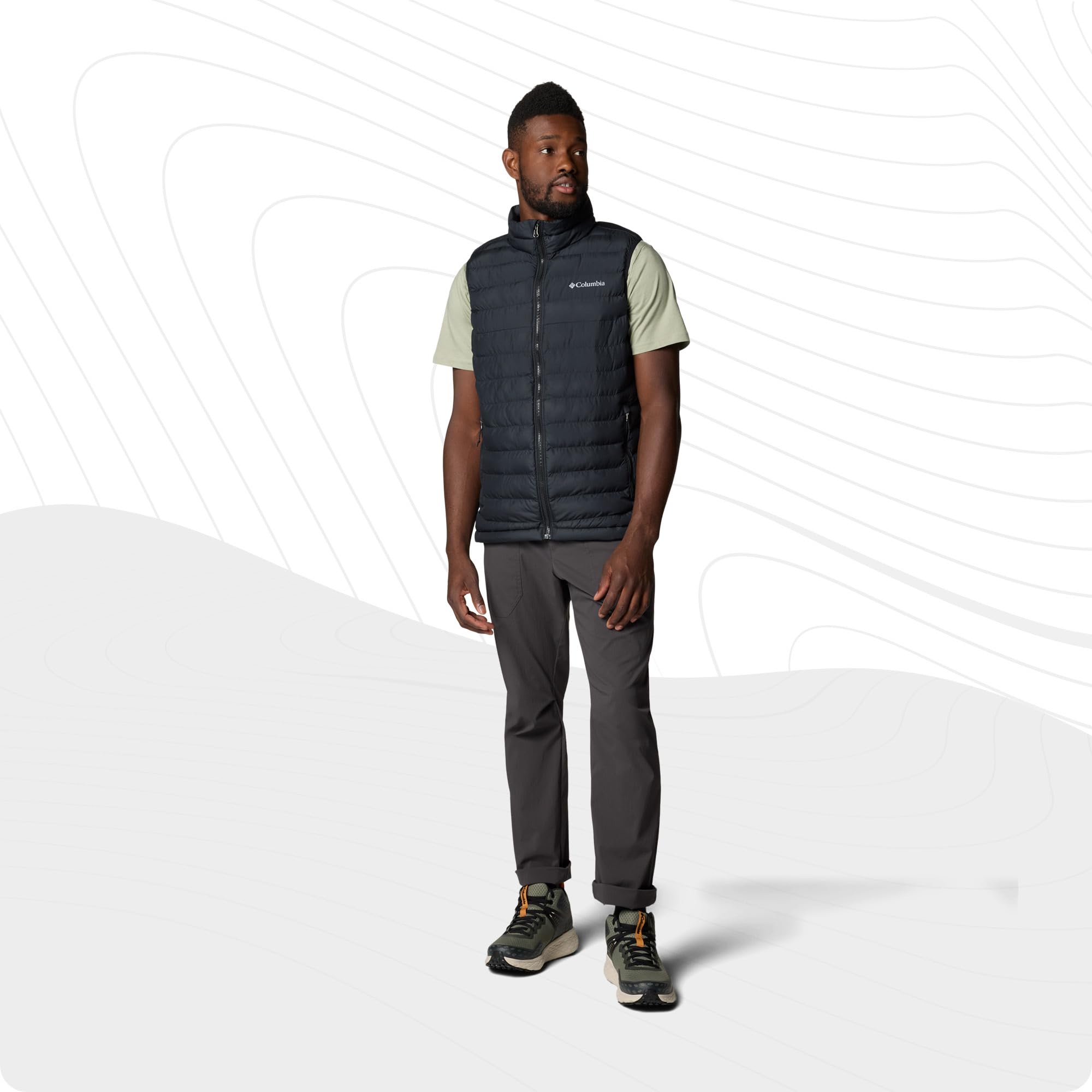 Columbia Powder Lite II Vest, Doudoune Sans Manches pour Homme