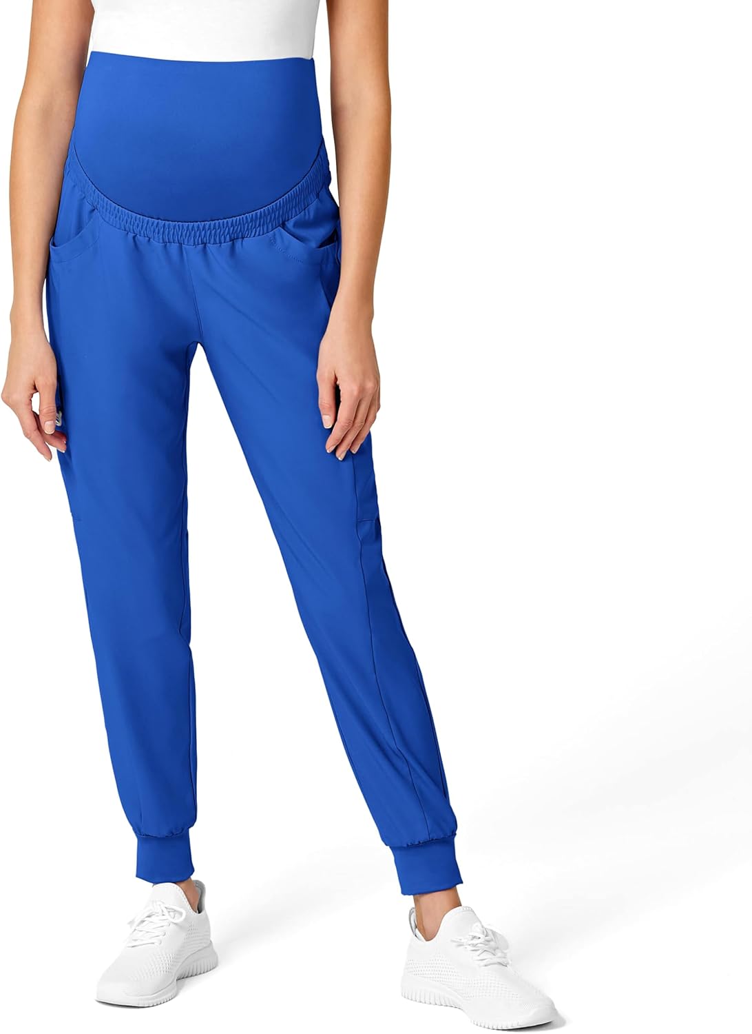 Wink Scrubs for Women, W123, Maternity Joggers Pants with 7 Pockets