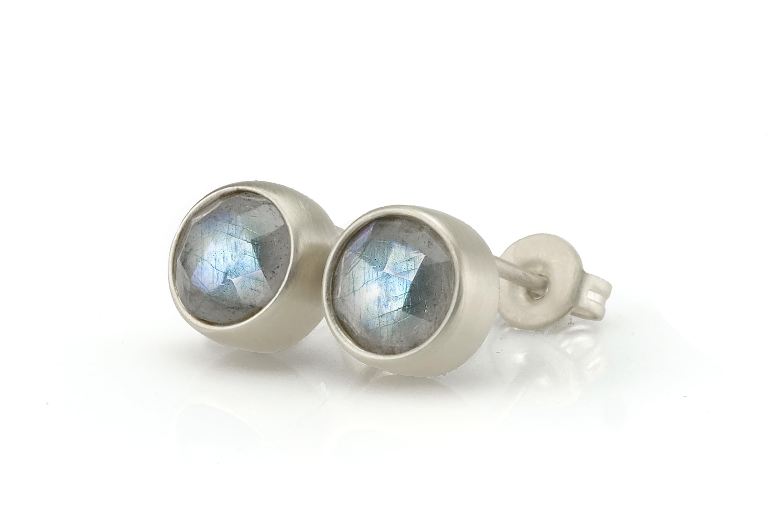 Boucles d'Oreilles Labradorite - Boucles d'Oreilles en Or - Boucles d'Oreilles en Vermeil 18k - Collection de Boucles d'Oreilles en Or Elégantes