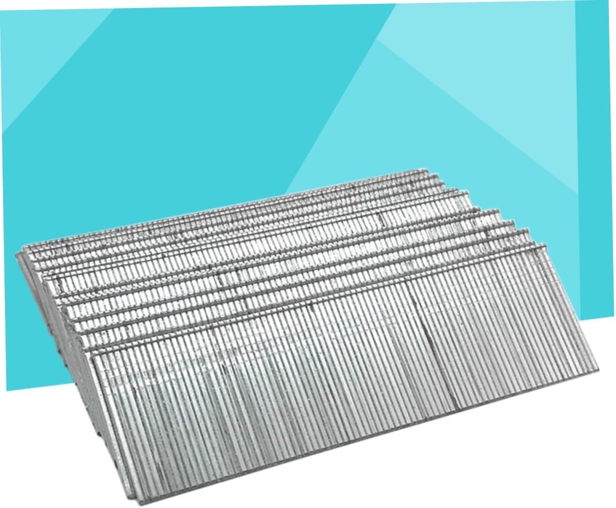 WOONEKY 2080Pcs Silver Air Nails for Woodworking DIY Projects Durable Resistant Finishing Nails for Efficient Home Decoration and Framing