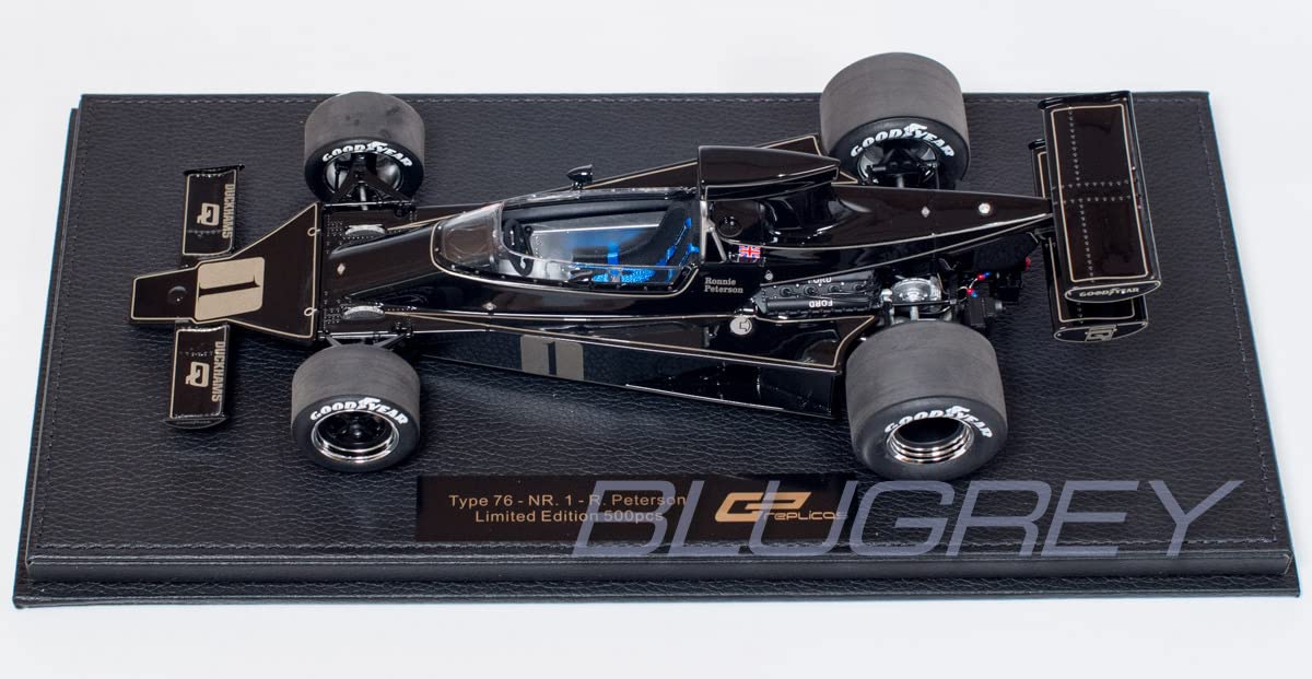 LOTUS - カスタム品 1/18 GP replicas ロータス77 ロニー・ピーターソン GP-REPLICAS GP095A Scale 1/18 | LOTUS F1 77 JOHN PLAYER TEAM