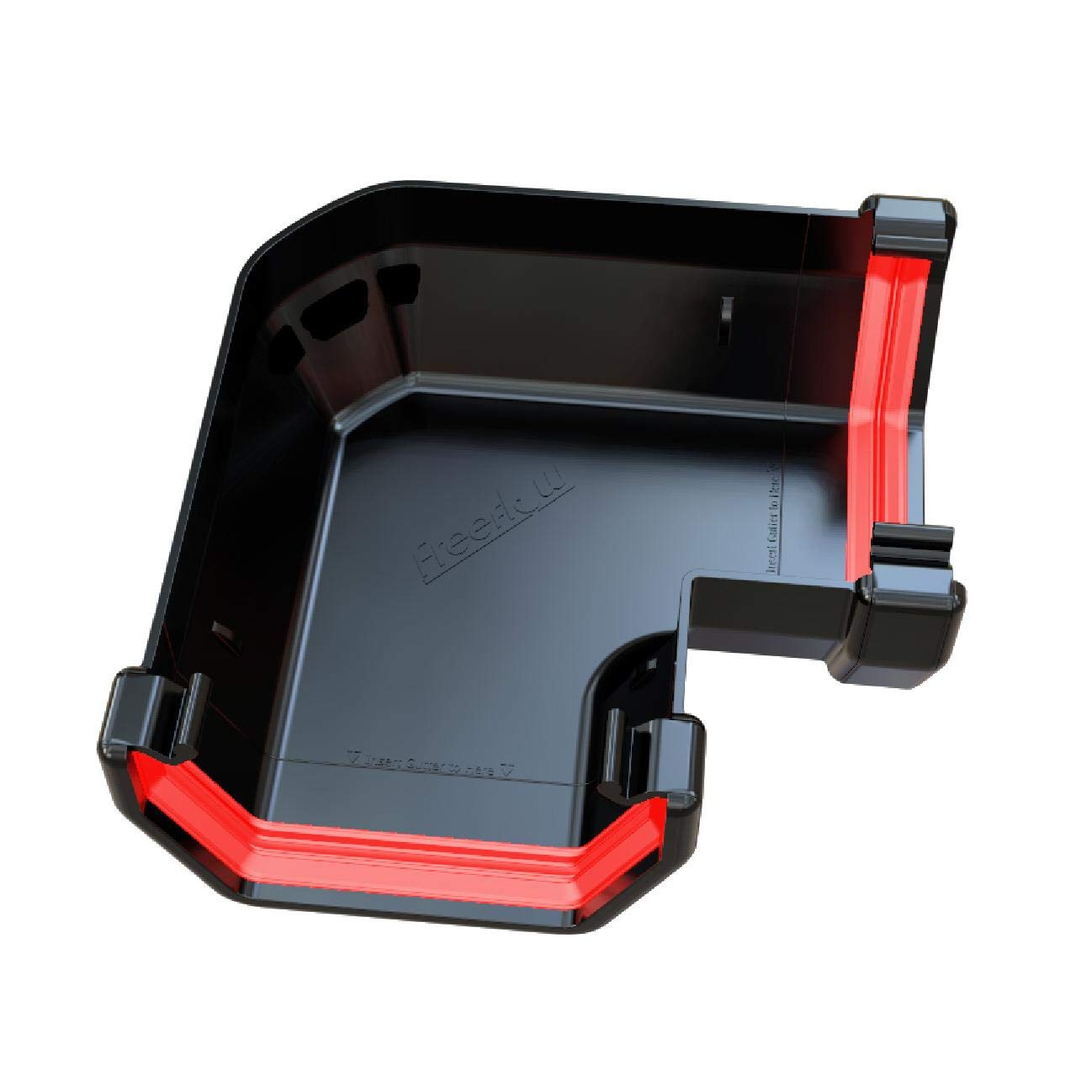 Freeflow Black Square Gutter 90 Degree Angle Joint, 114Mm Rain Water Systems