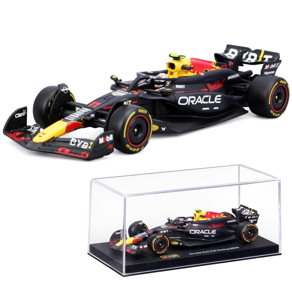 Amazon.com: Xiangtat 1:43 2024 F1 RB20 No. #1 Max Verstappen F1 No