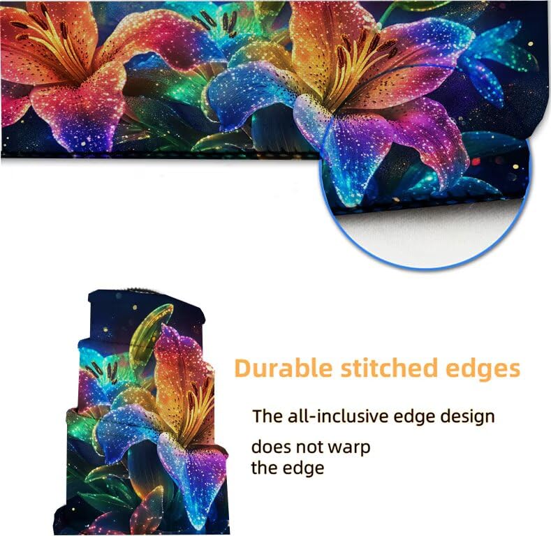 Mouse Pad Gamer grand format 900x400 pour PC de bureau avec surface étanche - 6