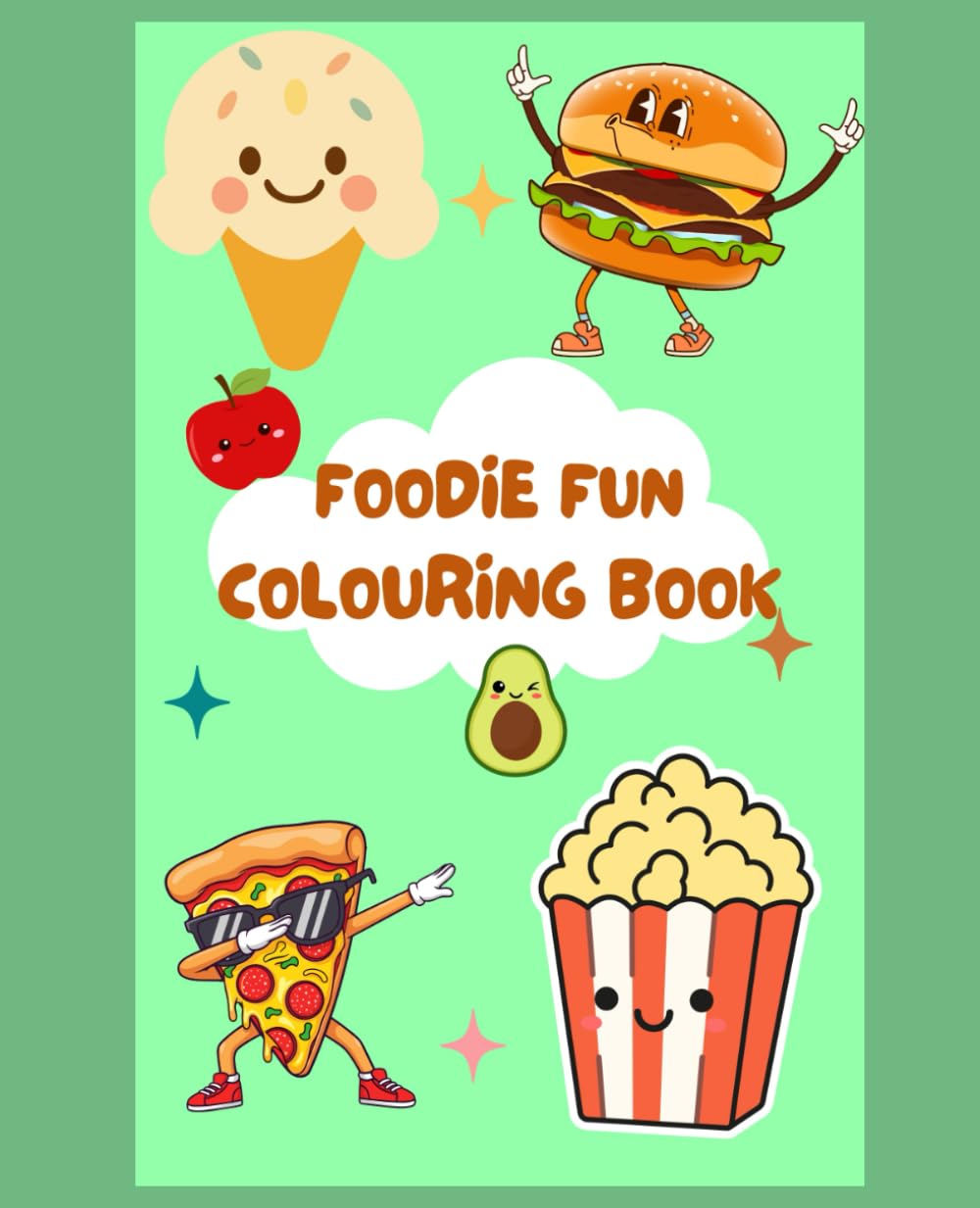 Foodie Fun Colouring Book