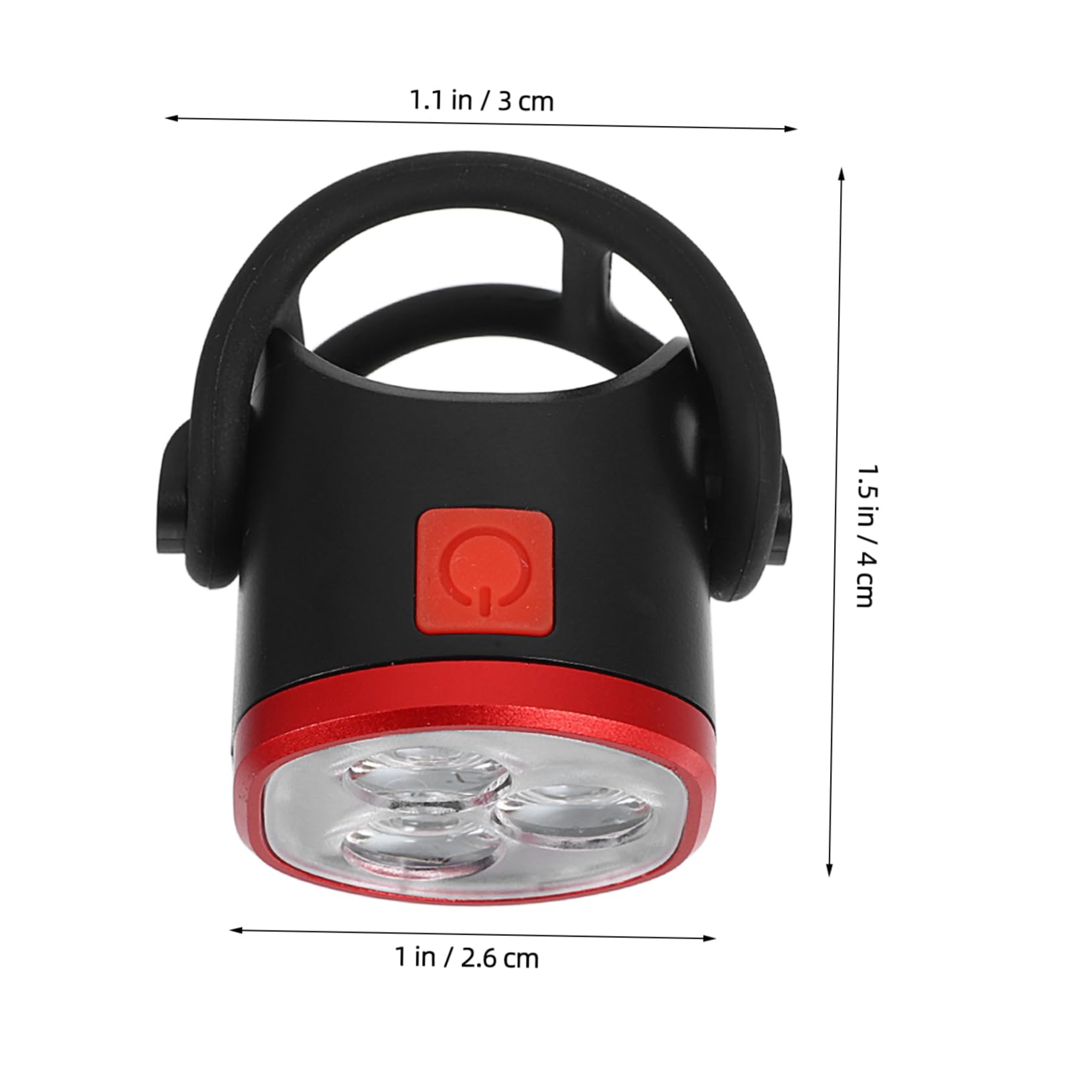 ifundom 3sets USB Rechargeable Bike Light Front and Rear Led Lights Multiple Modes for Night Riding Easy Installation for Cycling Camping Hiking and Mountain Climbing