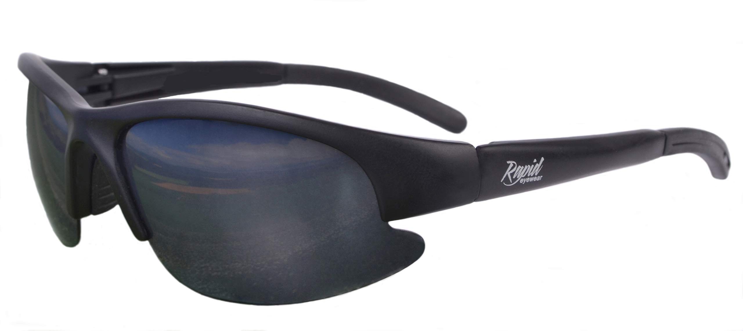 Schwarz ‘Drive’ Polarisierte Sonnenbrille ZUM AUTOFAHREN Antiglare Wechselgläser – ideale Nacht Brille, Motorrad Brille und Winterbrille. UV Schutz 400. Für Herren und Damen