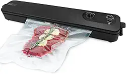 Máquina Seladora Vácuo Portátil Alimentos Domestica Embalagem