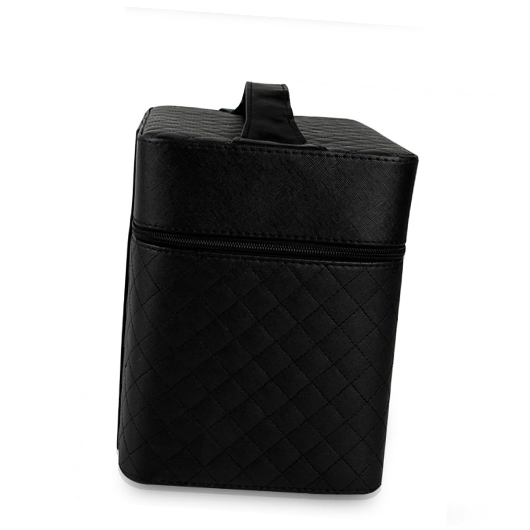 FOMIYES 2couche Organisateur Maquillage Voyage Compartiments Pochette Rangement Cosmétiques Portable Trousse Maquillage Transportable
