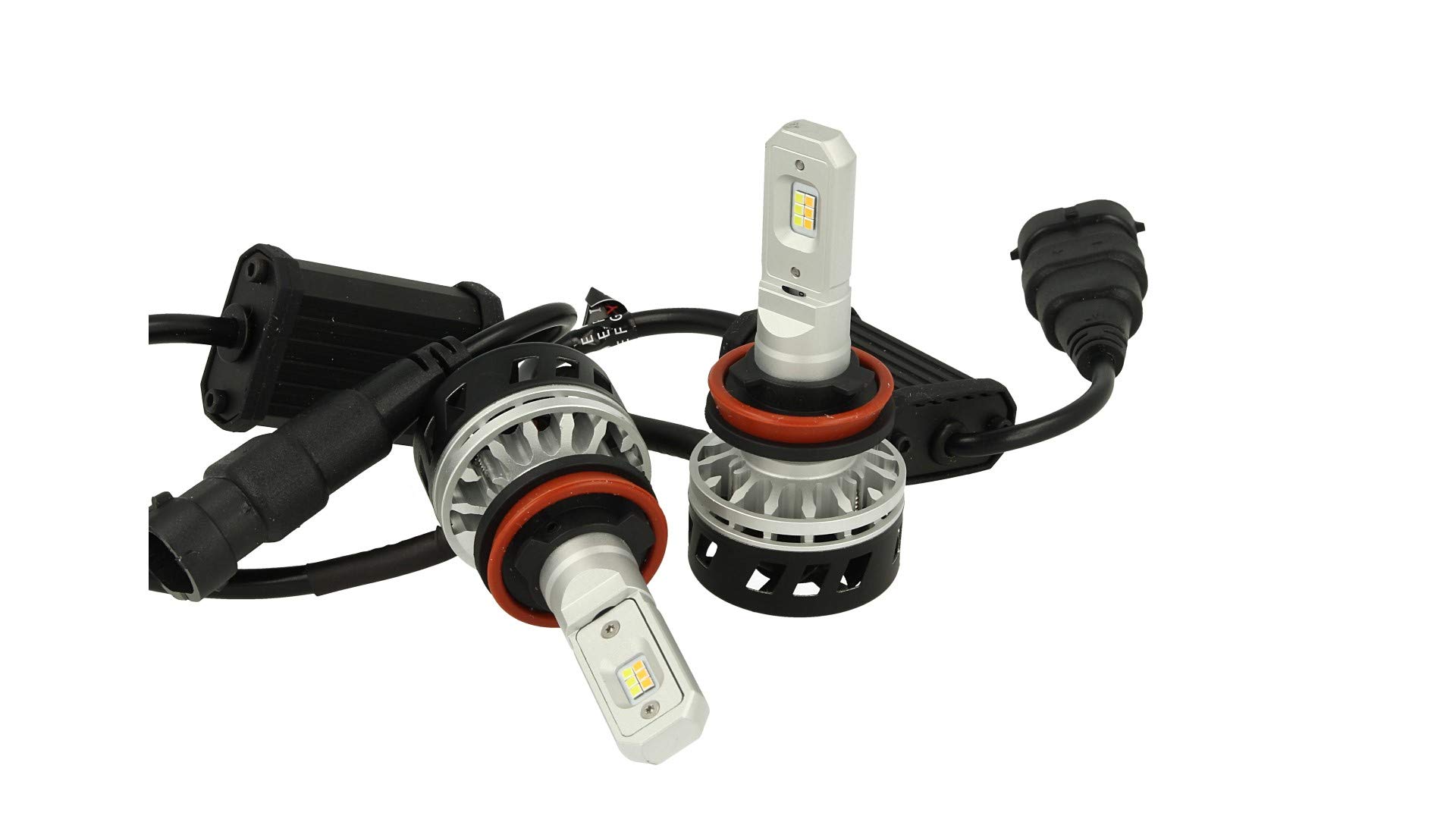 Zestaw Full Led Canbus H8 H11 30W Dual Color 6000K 3000K Podwójne Kolory Biały Żółty Super Jasne i Przeciwmgielne 12V 24V 5000lm