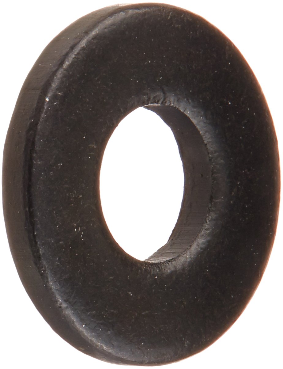 Small Parts 08WSAEBPK Steel Flat Washer, Black Oxide Finish, ASME B18