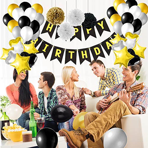 TUPARKA 40 Decorazione Festa di Compleanno, Numero...