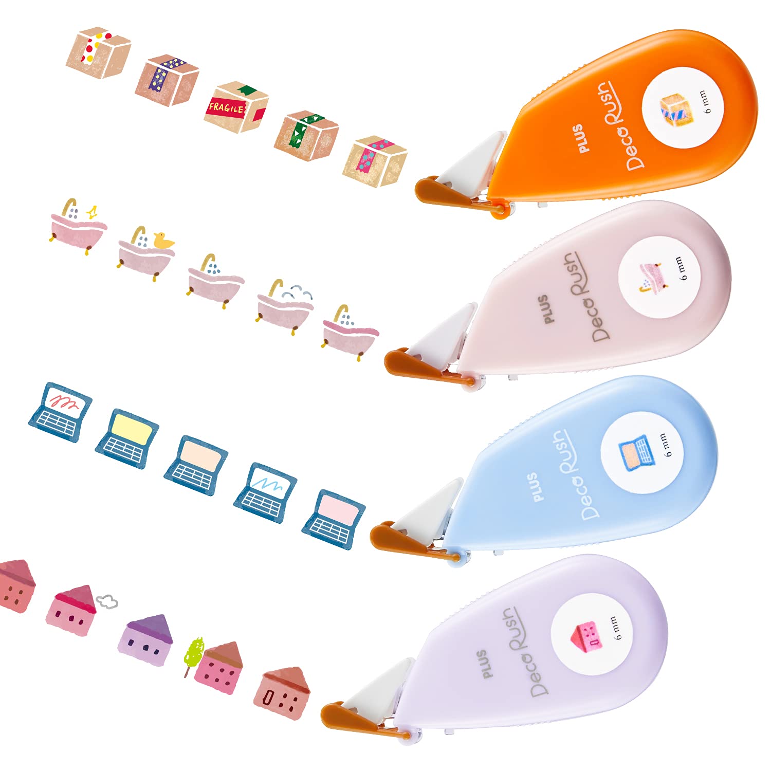 デコラッシュ 限定6点セット デコラッシュ［限定］｜デコレーションテープ｜デコレーション用品
