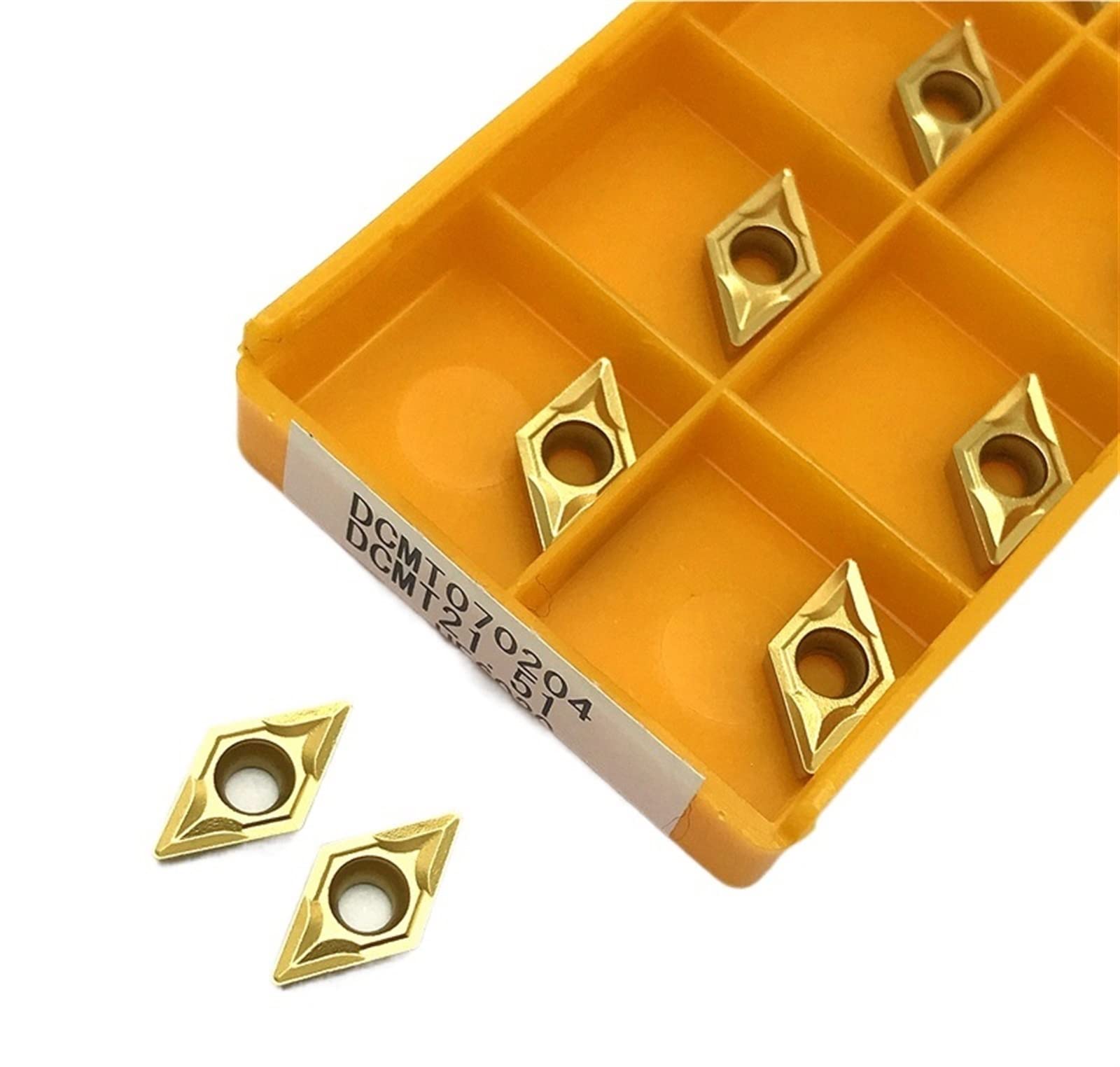 LYMFE Indexable Carbide Lathe Tool DCMT070204 6020 Internal Turning Tool Carbide Insert CNC Tools Lathe Tools Turning Insert