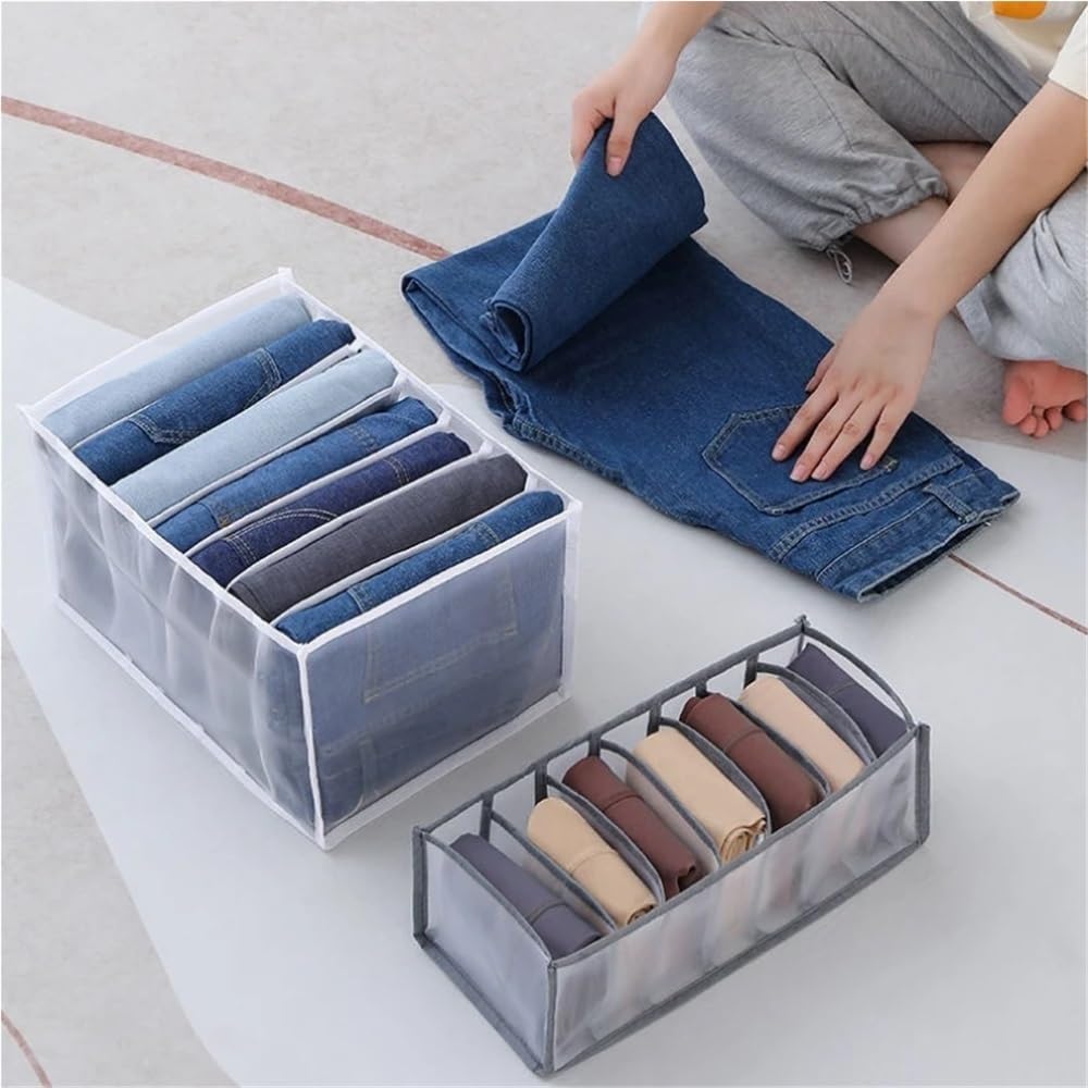 Boîte de rangement pour sous-vêtements et chaussettes, organisateur de soutien-gorge, solution robuste et haut de gamme à plusieurs niveaux, séparateurs de vêtements avec compartiments ajustables