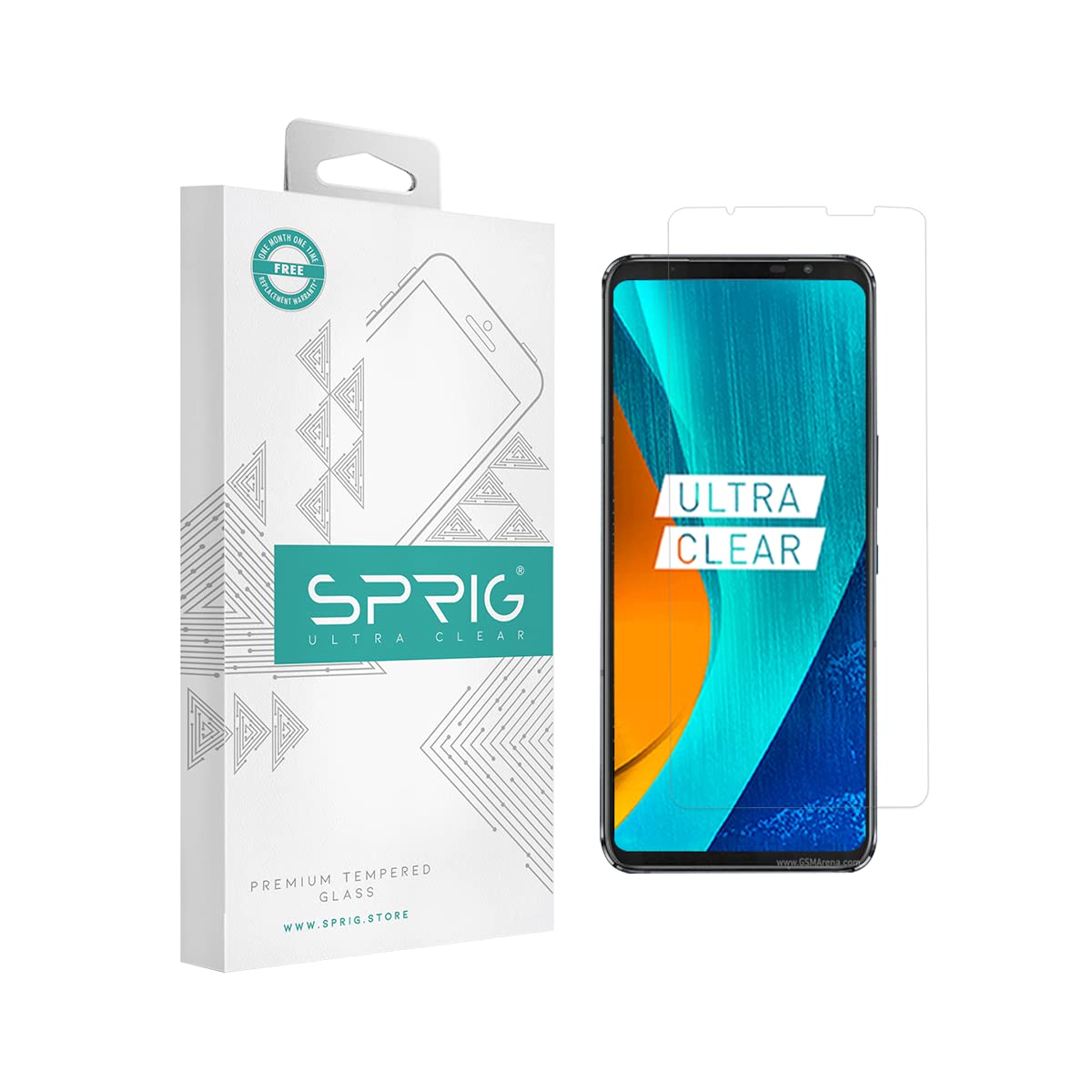 SPRIG Clear Tempered Glass Screen Protector for Asus ROG 5 (B0BLZHJNXL) Amazon Price History, Amazon Price Tracker