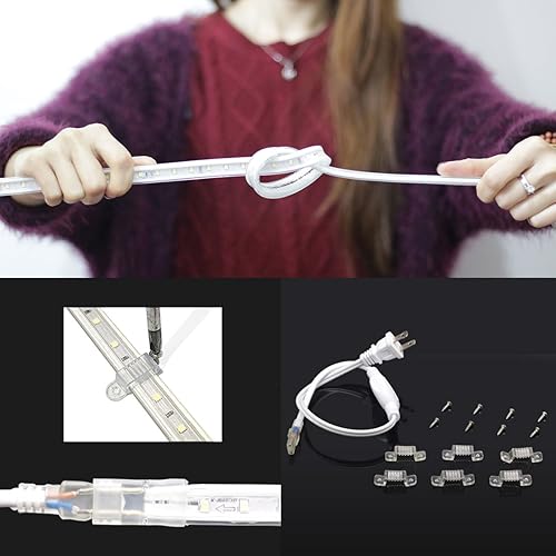 Miniatura 3 de SUNNY SHOWER Tira de luz flexible blanca fría LED