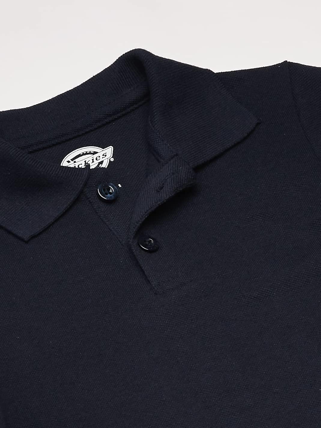 Dickies Boys' Short Sleeve Pique Polo