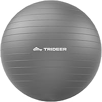 Vista 9 de Trideer Pelota de Ejercicio de Yoga, Silla de Oficina y Bola de Equilibrio, Bola de Estabilidad para Pilates, Terapia Física, Entrenamiento