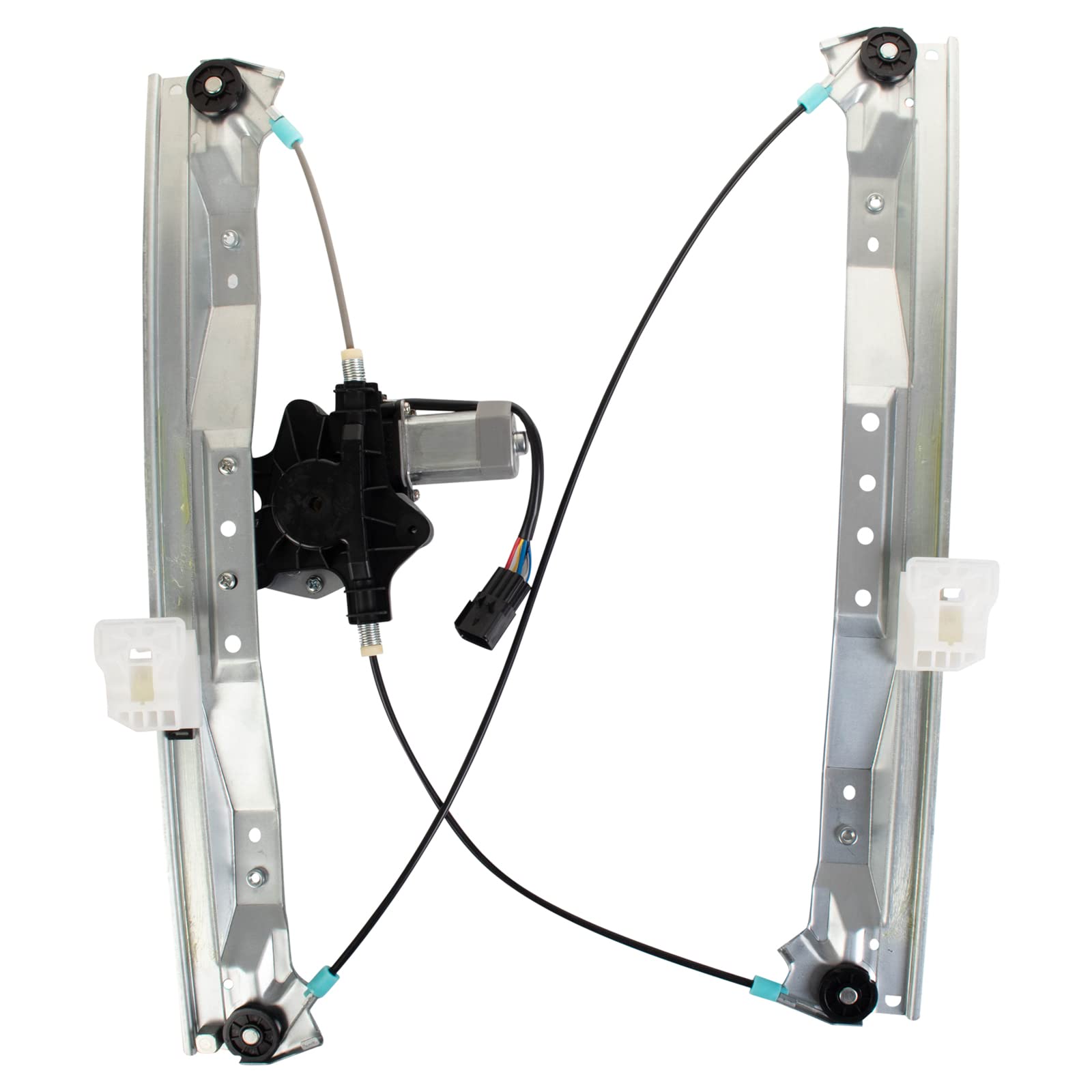 TRQ Front Left Power Window Regulator &amp; Motor Assembly Driver Side
