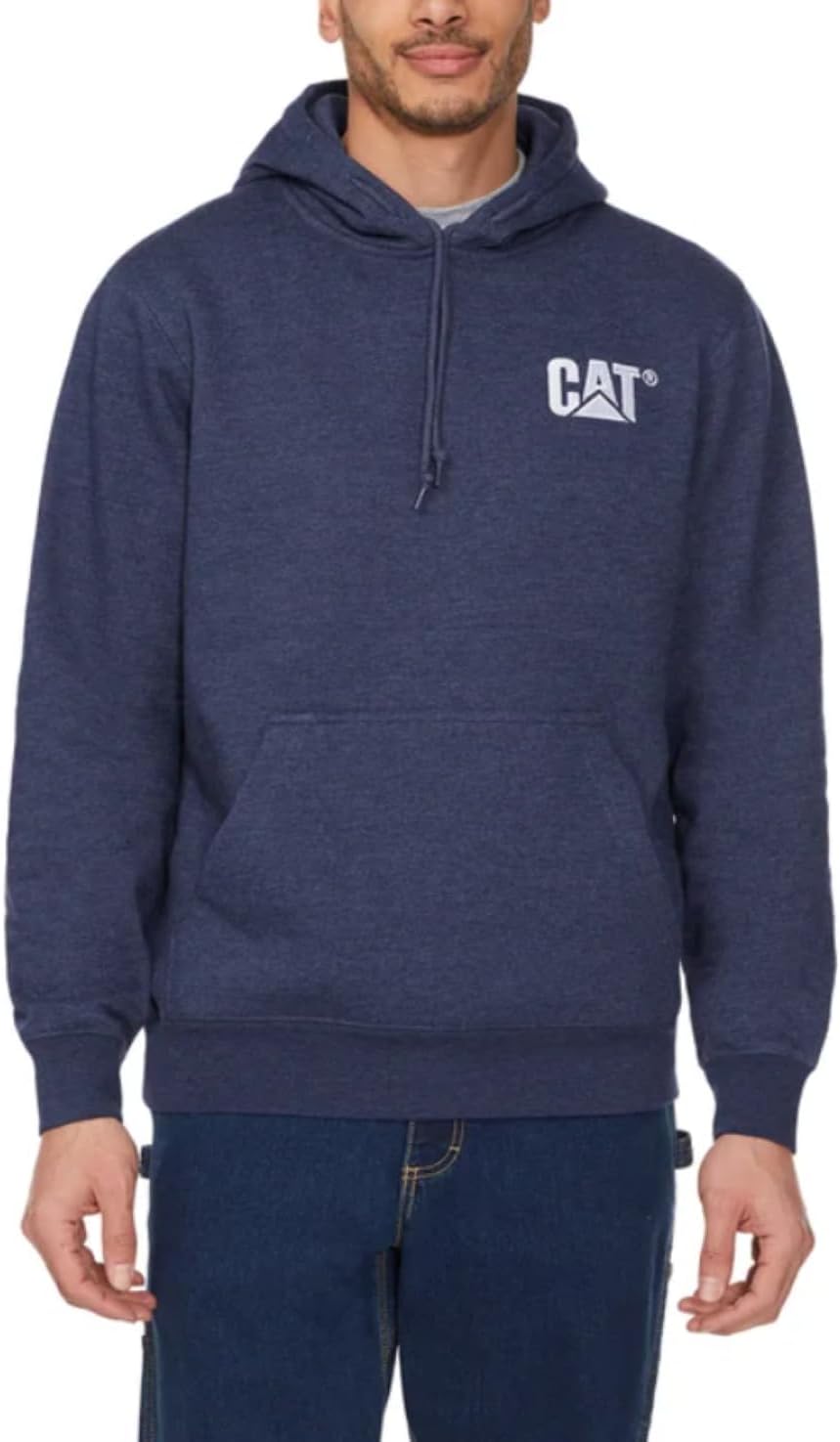 CAT Caterpillar Men's Trademark Hoodies with Embroidered Front Logo