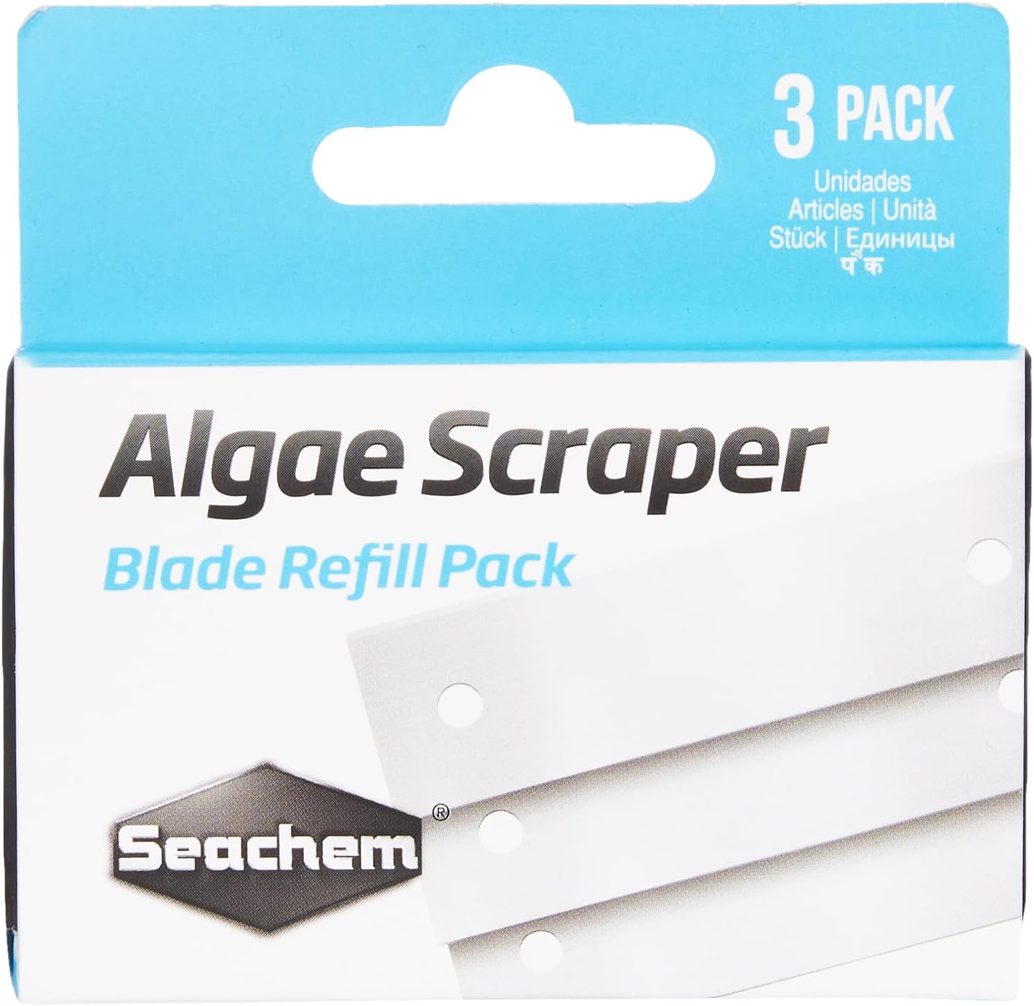 Seachem Laboratories Algae Scraper Replacement Blades (Pack of 3)