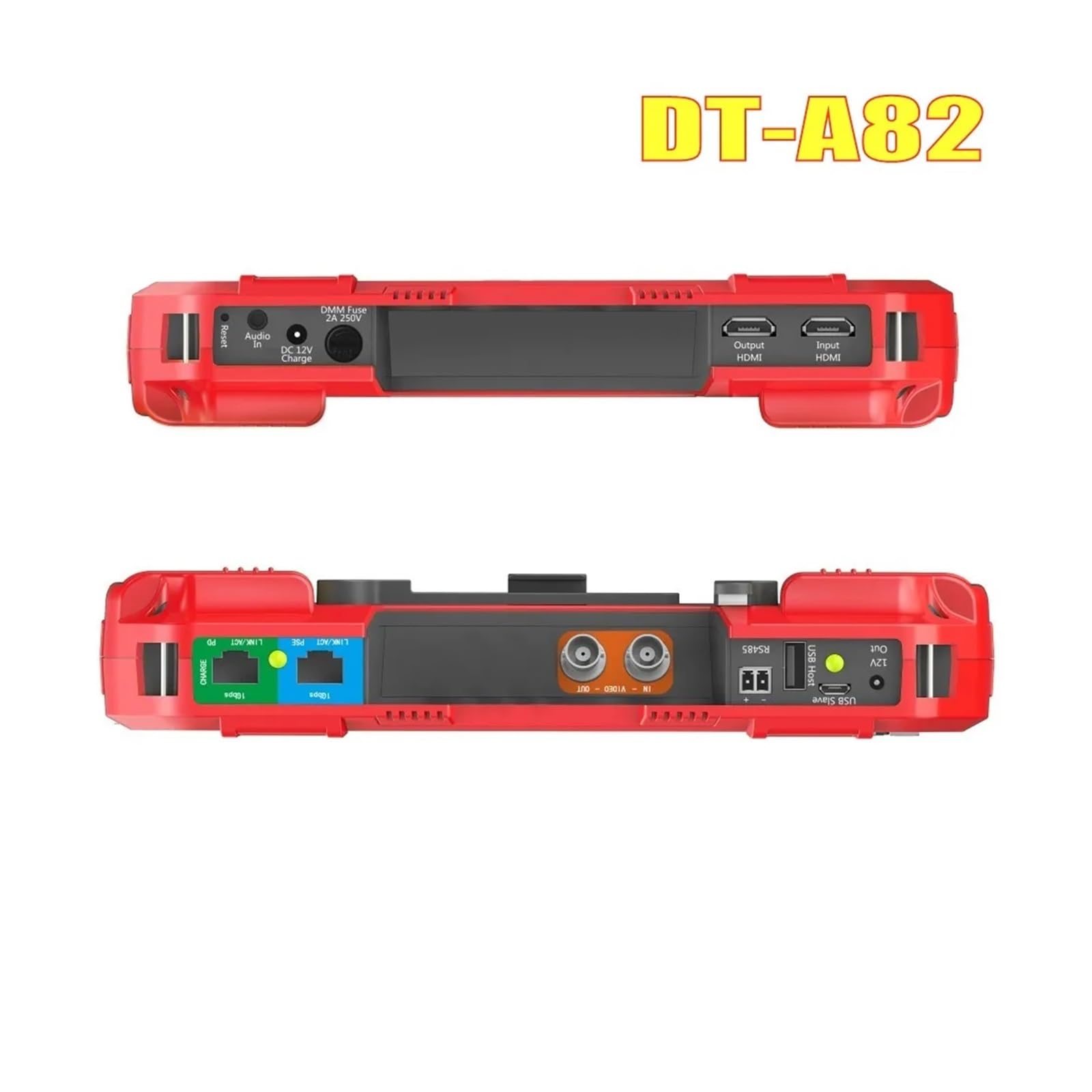 Tester CCTV, DT-A86 7 Cal H.265 4K Sieć HD IP TVI CVI AHD CVBS Tester Kamery CCTV Monitor + Test Kabla TDR + Multimetr(DT-A86)