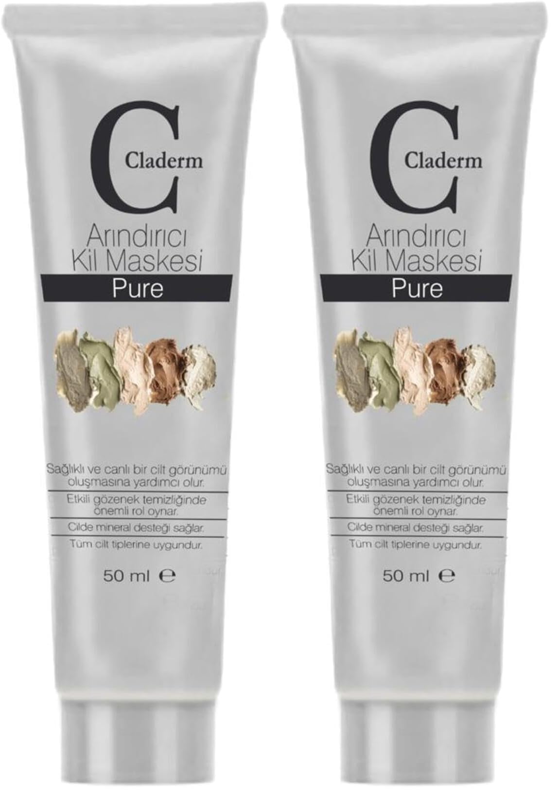 50 ml Kil Maskesi Pure (2 paketi)
