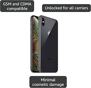 Amazon.com: Apple iPhone XS Max, 64GB, Space Gray - Fully Unlocked