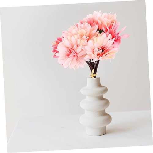 Miniatura 7 de ifundom 7 piezas de decoración de mesa de boda Flores Artificiales para decoración de escritorio de trabajo Plantas artificiales para decoración del