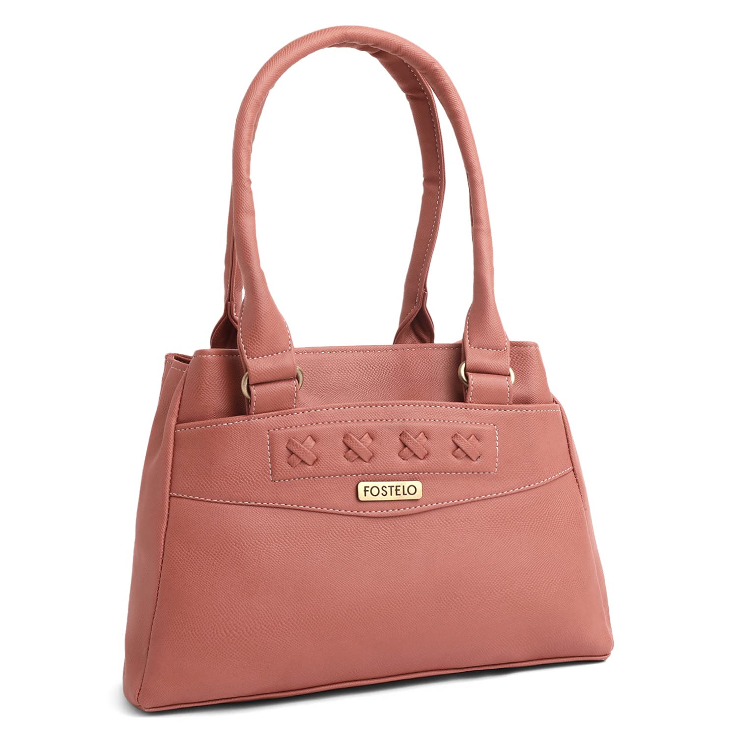 Fostelo Womens Vegan Leather Kanye Nest Handbags Shoulder Hobo Bag Ladies Purse (Light Pink) (Large) (B0BR9WQYY6) Amazon Price History, Amazon Price Tracker