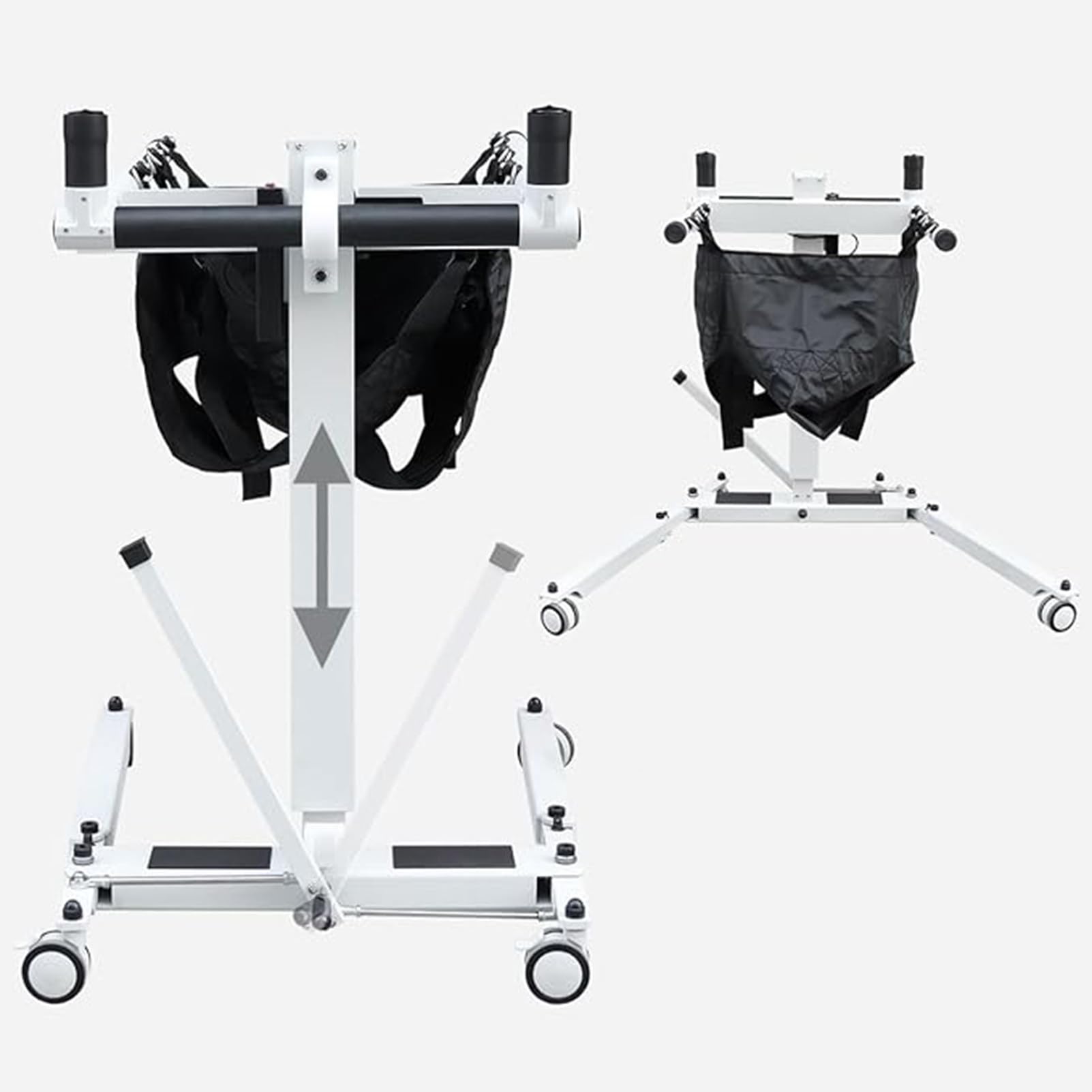 Silla De Transferencia EléCtrica para Pacientes Mayores Y Discapacitados, Ideal para Personas Mayores Y Discapacitadas, Plegable, para Sentarse Y Levantarse, Ideal para Hospitales