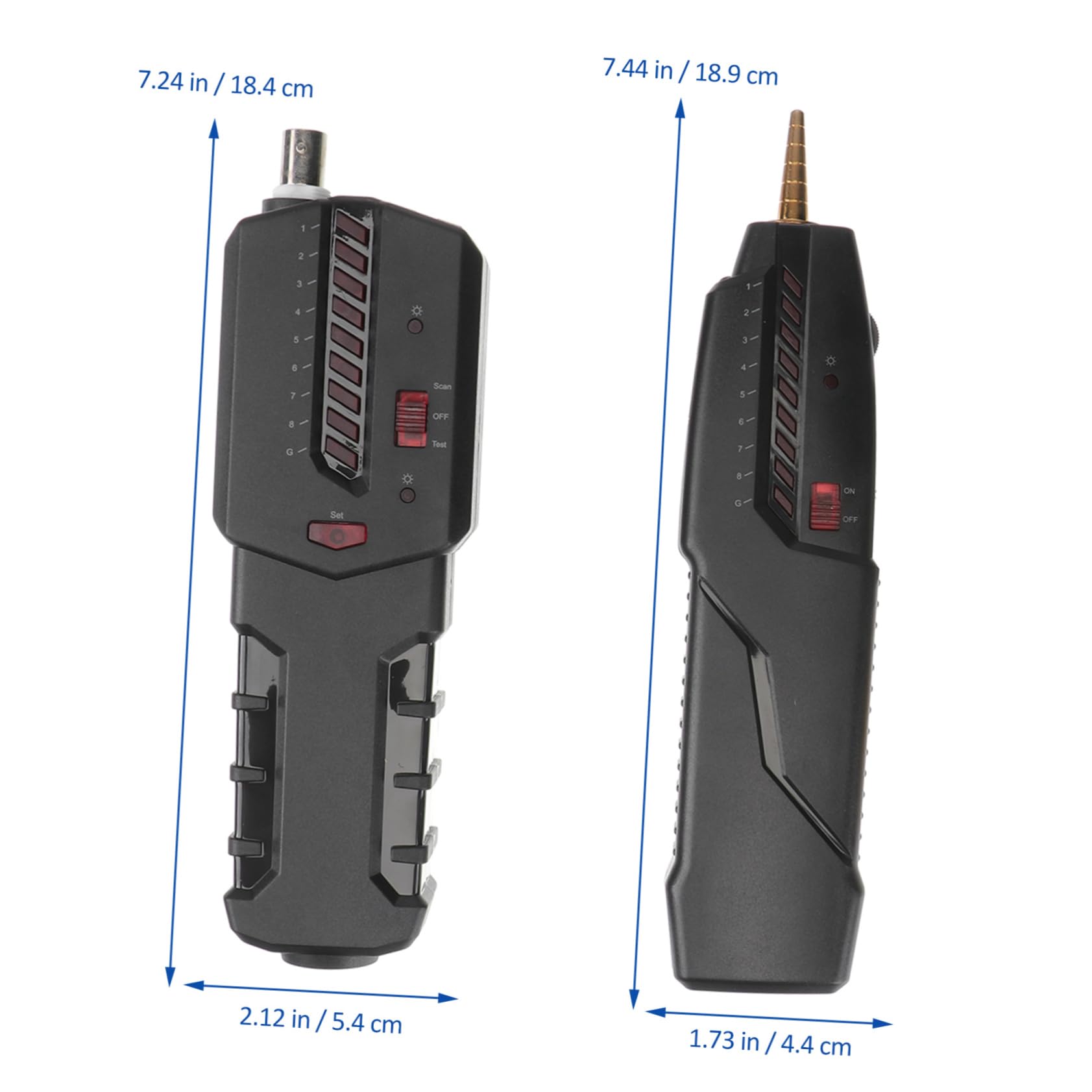 Testeur de Câbles Réseau Ethernet Multifonction, 1 Set, Plastique et Métal