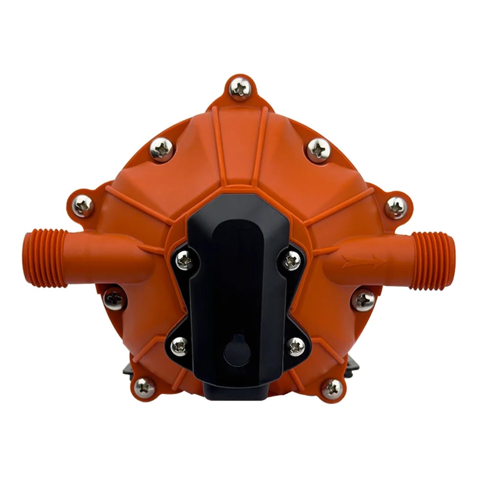Pompa membranowa, Pompa wodna membranowa 5,0 GPM 60 PSI DC 12/24 V elektryczna do jachtów, łodzi, kamperów, przyczep kempingowych, zasilanie wysokociśnieniowe, komór(15.0LPM,12)