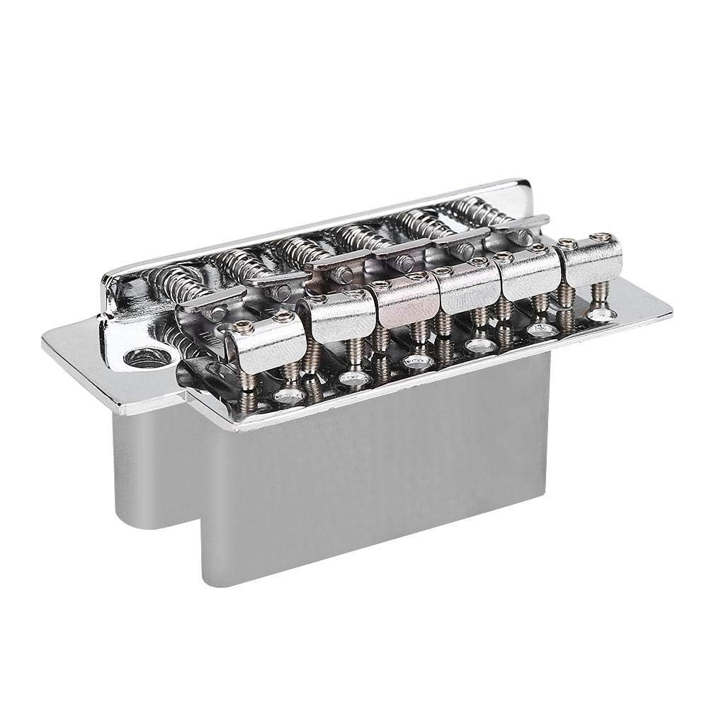 Alomejor Mostek do gitary Tremolo zestaw zestaw 6 strun mostek tremolo do części do gitary elektrycznej