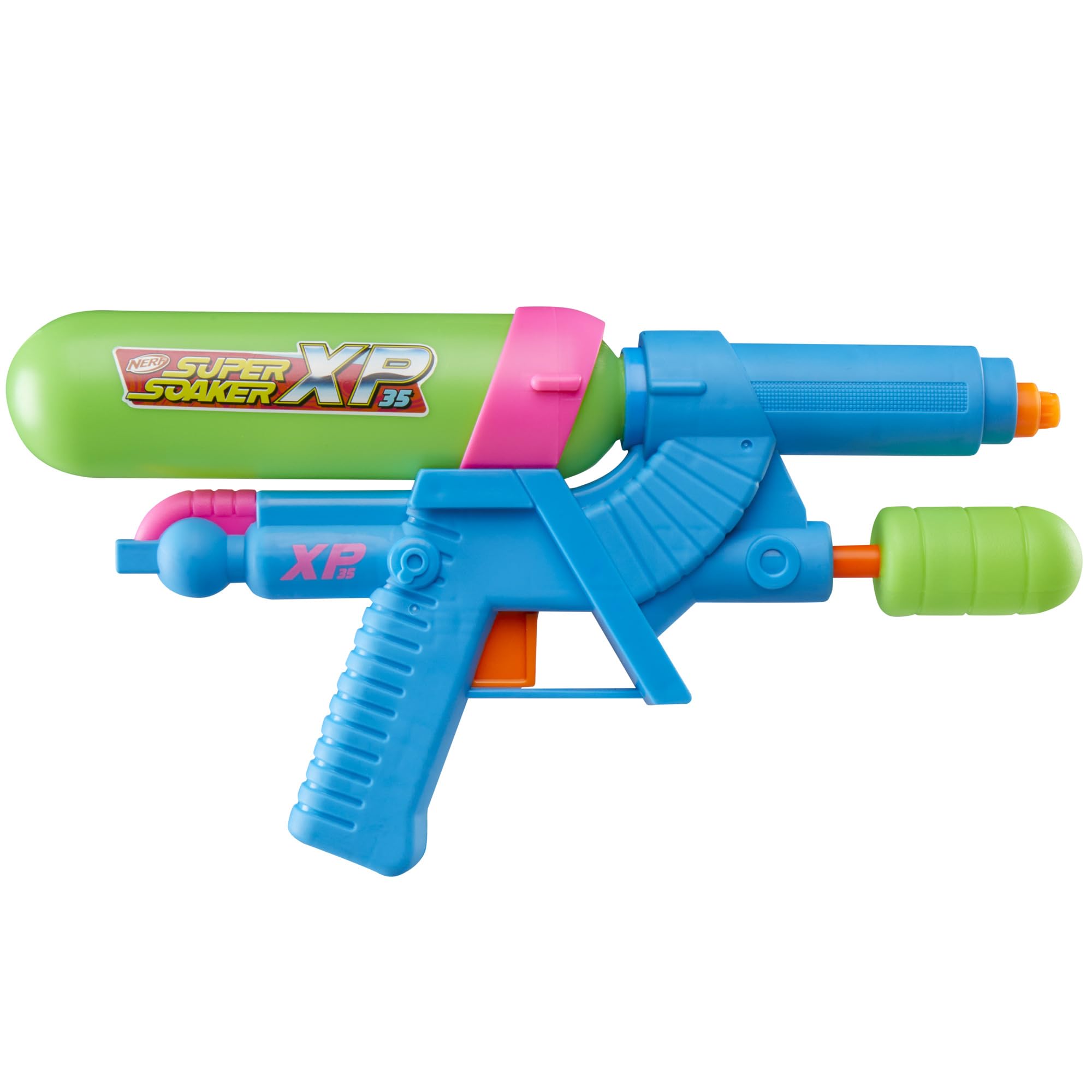 Nerf Super Soaker XP35 Water Blaster, Air Pressurized System, 9