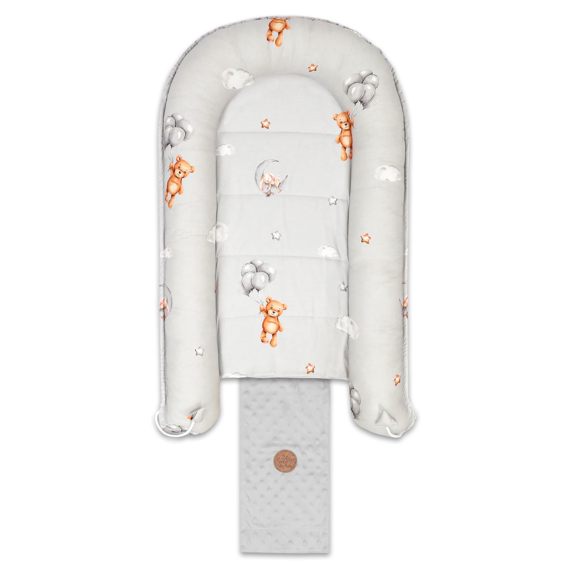 Riduttore lettino neonato - 90x50 cm nido culla pod cocoonababy babynest antisoffoco per bambina e bambino baby nest per neonati Orsacchiotti
