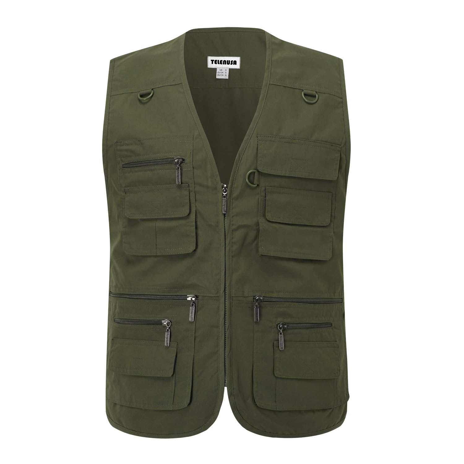 Men's Outdoor Vest Summer Fishing Vest Utility Lightweight Travel Safari Photography Casual Gilet with Multi Pockets