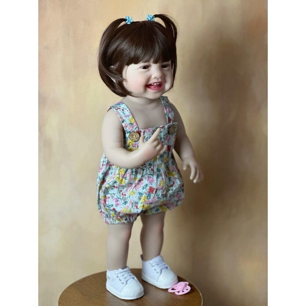 リボーンドール おしゃぶり付き 黒髪 カスタムドール おしゃぶり付き リボーンドール おしゃぶり付き 黒髪