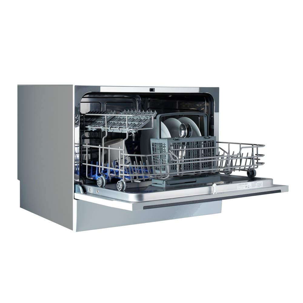Cookology Mini Counter top, Tabletop Dishwasher, 6 place settings