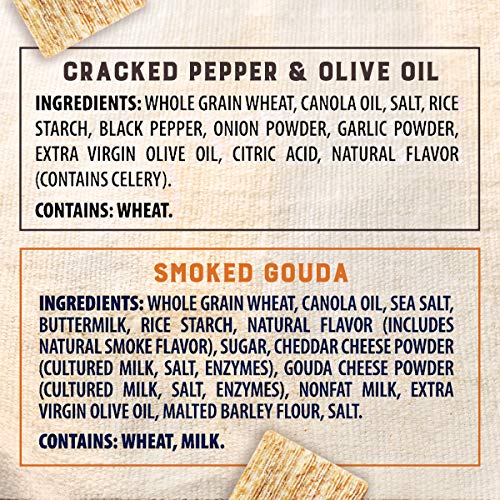 Triscuit Crackers 4 Flavor Variety Pack, 4 Boxes - Thumbnail 7