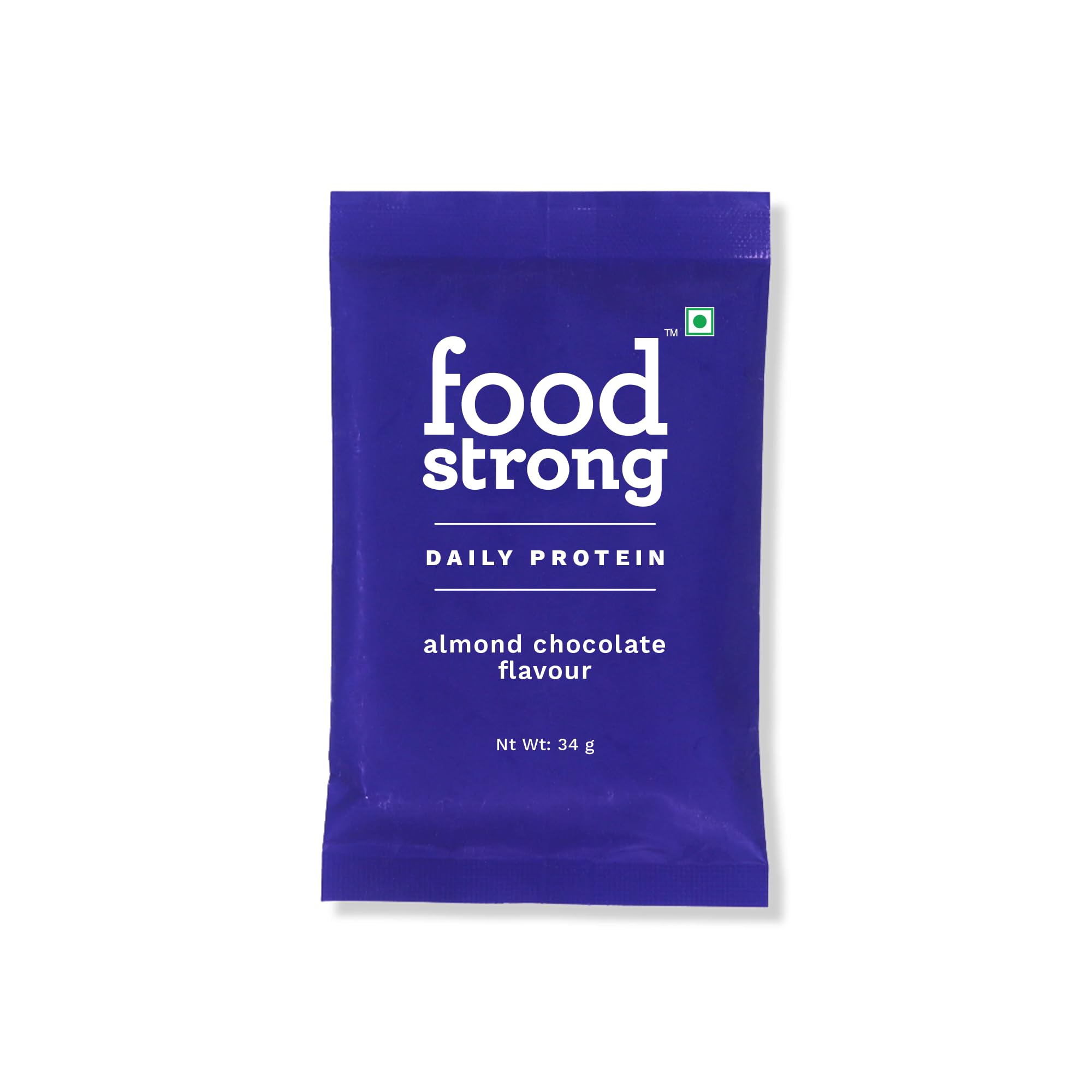 Whey Protein Chocolate Almond Single Serve Sachet - 34G