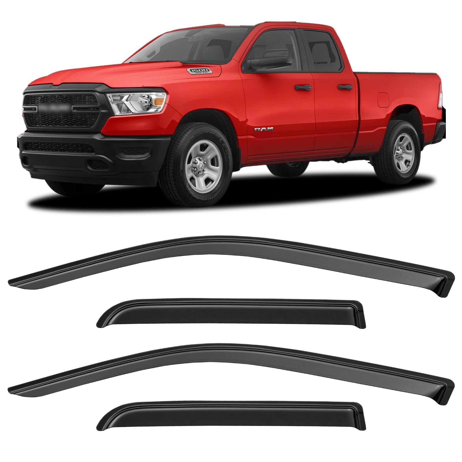 Para-brisa Pigenius Para Ram 1500 2019-2025 - Proteção Solar Completa