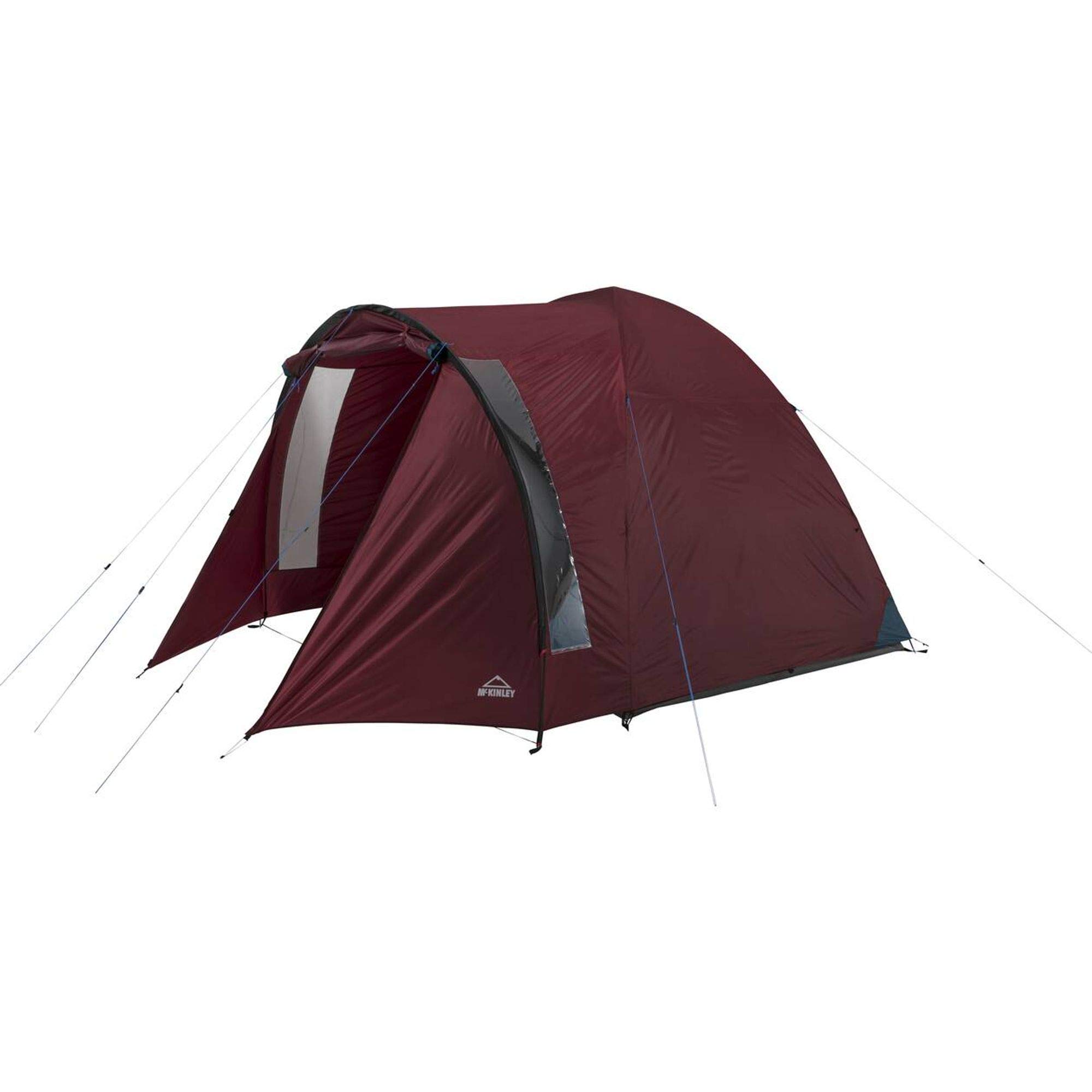 McKinley Family 10,4 Pop-Up Tents Dunkelrot/Petrol One Size