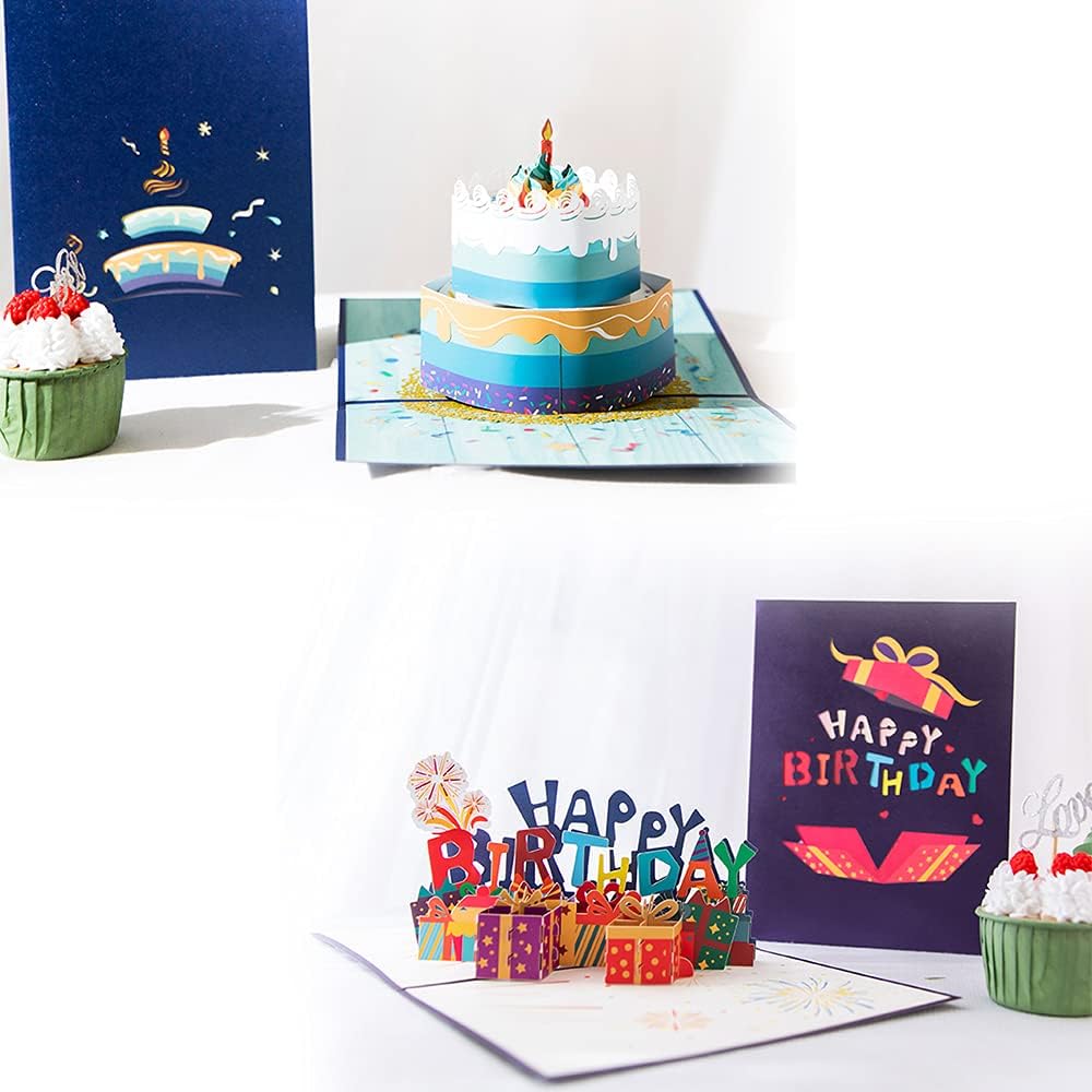 Cmd 誕生日カード 立体 3d レッドグリーティングカード 手作り 封筒 希望者のみラッピング無料 バースデーケーキ Cmd 誕生日カード 立体 3d レッドグリーティングカード 手作り 封筒 希望者のみラッピング無料 バースデーケーキ