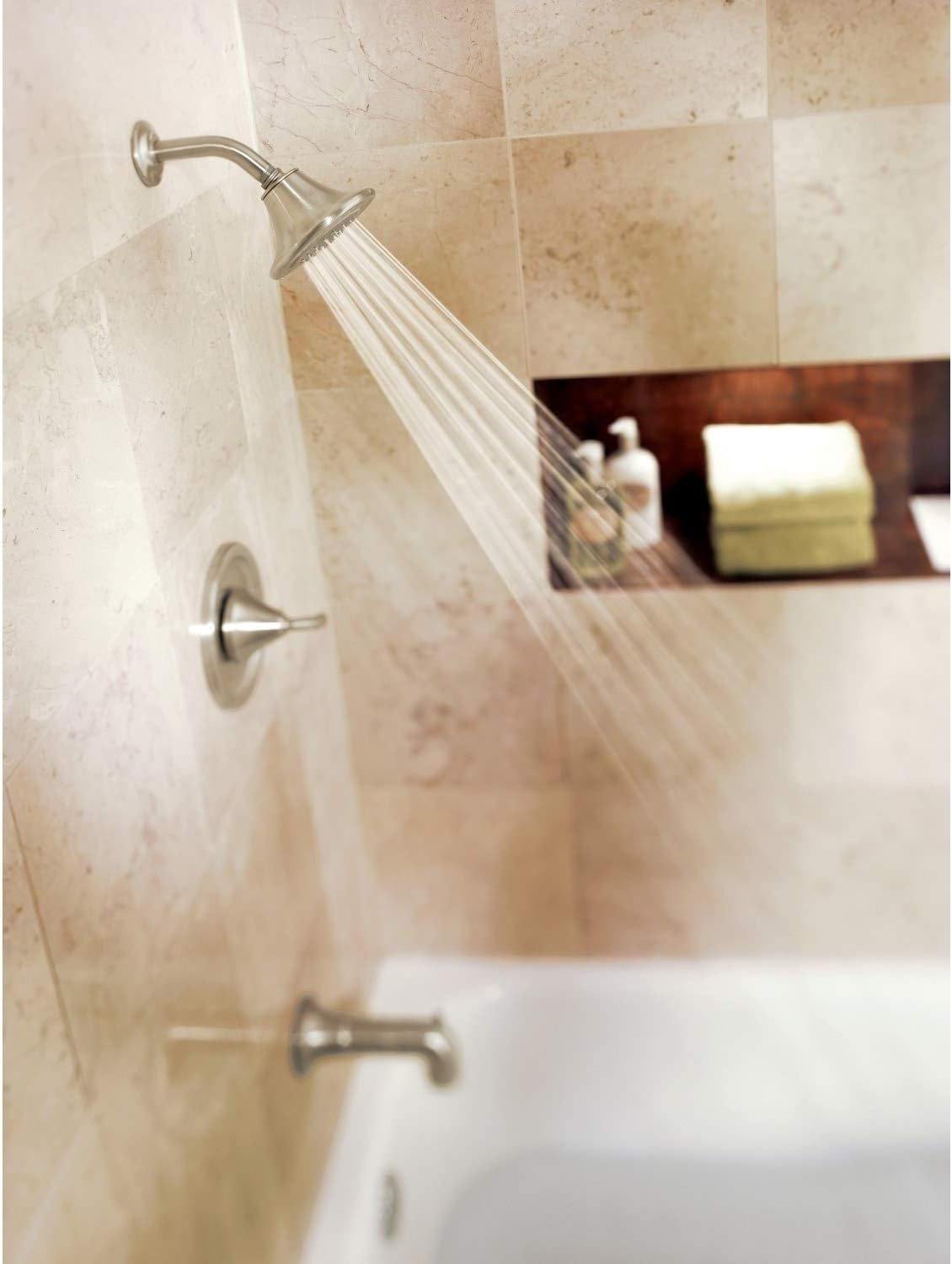 Moen TS2143BN ICON Posi-Temp Tub and Shower Trim Kit without Valve