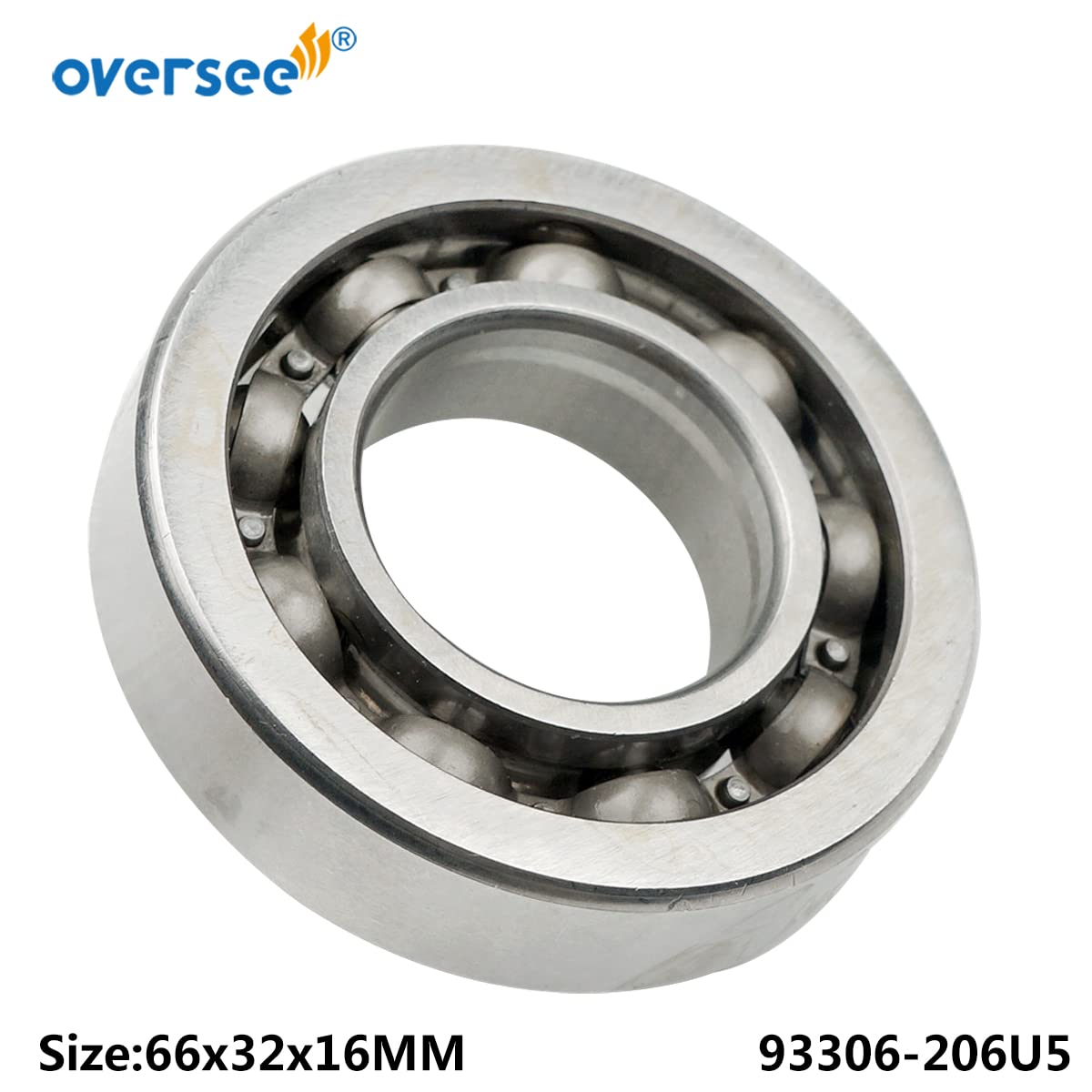 Amazon.co.jp: OVERSEE 93306-206U5 クランクシャフトベアリング