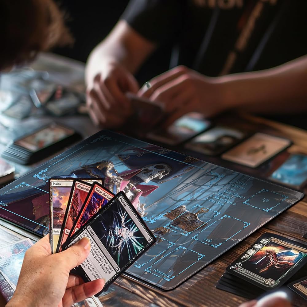 MTG Playmat,With Waterproof Storage black Bag Szie 60 x 35CM - Image 4
