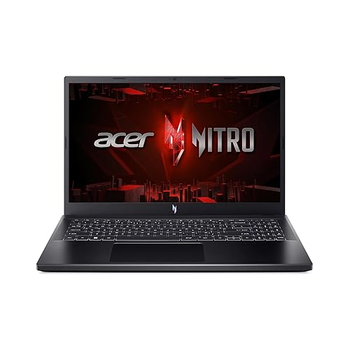 Acer Nitro V ANV15-51-55QN, 15.6" FHD 1920x1080 IPS Gaming Laptop, Intel Core i5-13420H Processor, NVIDIA GeForce RTX 3050 Graphics, 16GB DDR5 RAM, 512GB PCIe SSD, Windows 11